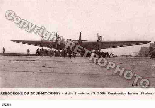 Ville de BOURGET(LE), carte postale ancienne