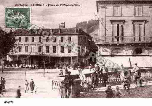 Ville de BUGUE(LE), carte postale ancienne