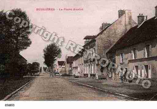 Ville de BUSSIERES, carte postale ancienne