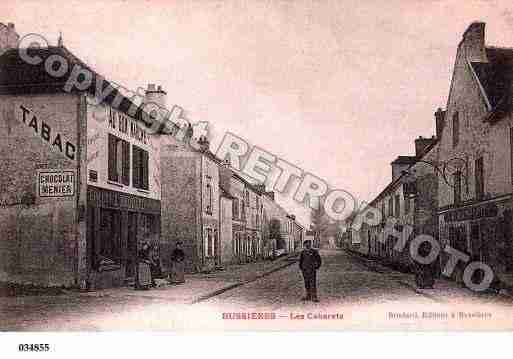 Ville de BUSSIERES, carte postale ancienne