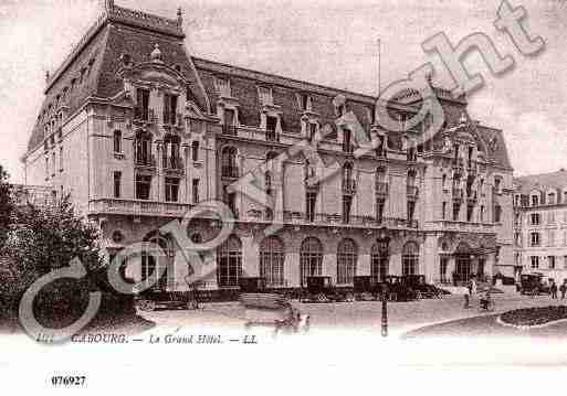 Ville de CABOURG, carte postale ancienne