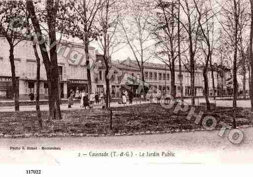 Ville de CAUSSADE, carte postale ancienne