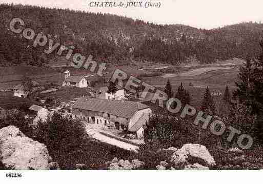 Ville de CHATEL, carte postale ancienne