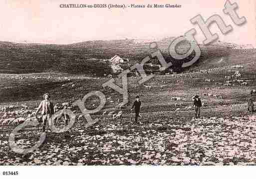 Ville de CHATILLONENDIOIS, carte postale ancienne