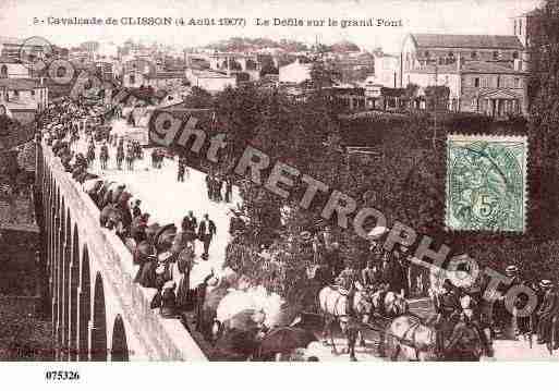 Ville de CLISSON, carte postale ancienne