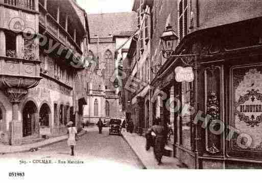 Ville de COLMAR, carte postale ancienne