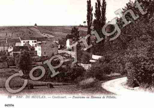 Ville de CONDECOURT, carte postale ancienne