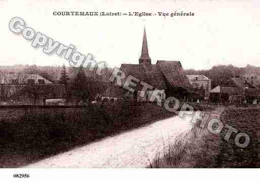 Ville de COURTEMAUX, carte postale ancienne Ville de COURTEMAUX, carte postale ancienne
