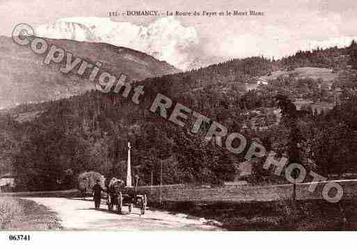 Ville de DOMANCY, carte postale ancienne