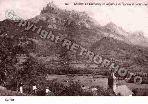 Ville de DOMANCY, carte postale ancienne