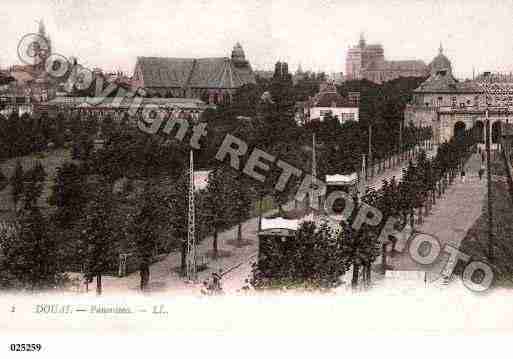 Ville de DOUAI, carte postale ancienne