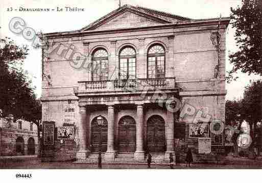 Ville de DRAGUIGNAN, carte postale ancienne