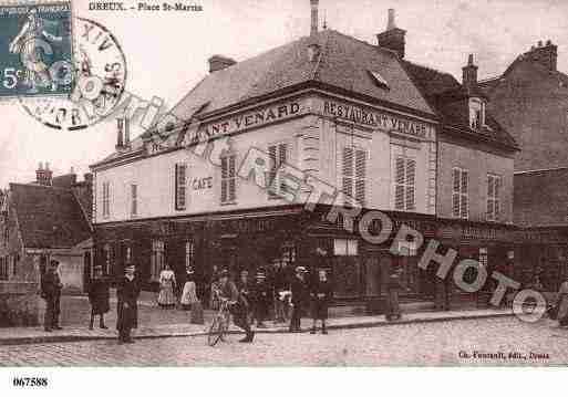 Ville de DREUX, carte postale ancienne