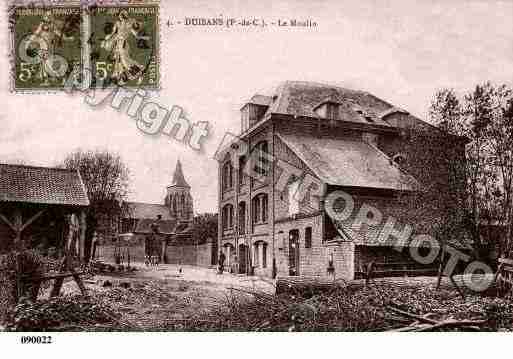 Ville de DUISANS, carte postale ancienne