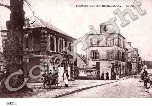 Ville de FORGESLESBAINS, carte postale ancienne