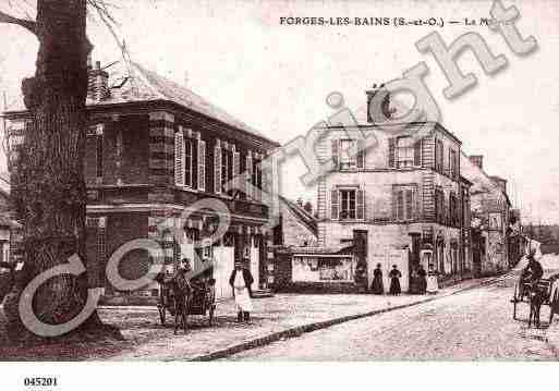 Ville de FORGESLESBAINS, carte postale ancienne