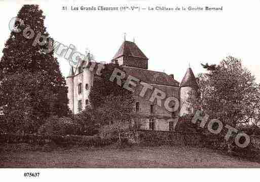 Ville de GRANDSCHEZEAUX(LES), carte postale ancienne