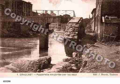 Ville de GRAULHET, carte postale ancienne Ville de GRAULHET, carte postale ancienne