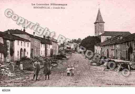 Ville de HOUSSEVILLE, carte postale ancienne