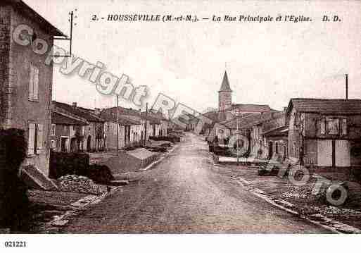 Ville de HOUSSEVILLE, carte postale ancienne