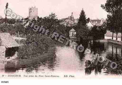 Ville de ISSOUDUN, carte postale ancienne