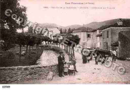 Ville de IZAOURT, carte postale ancienne