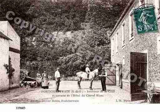 Ville de JOUARSPONCHARTRAIN, carte postale ancienne