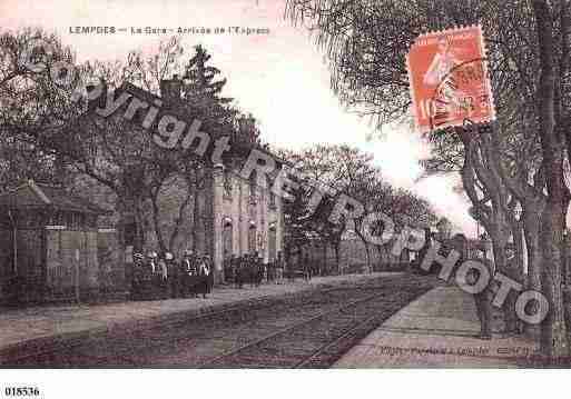 Ville de LEMPDES, carte postale ancienne