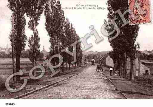 Ville de LEWARDE, carte postale ancienne