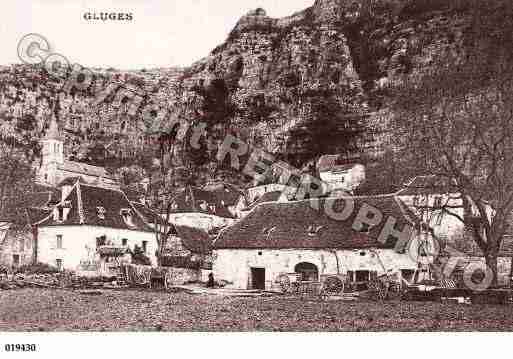 Ville de MARTEL, carte postale ancienne