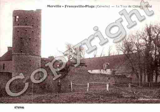 Ville de MERVILLEFRANCEVILLEPLAGE, carte postale ancienne