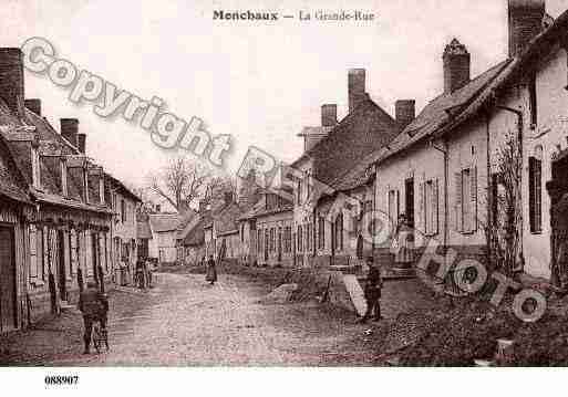 Ville de MONCHAUXSORENG, carte postale ancienne