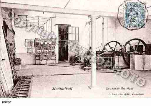 Ville de MONTMIRAIL, carte postale ancienne