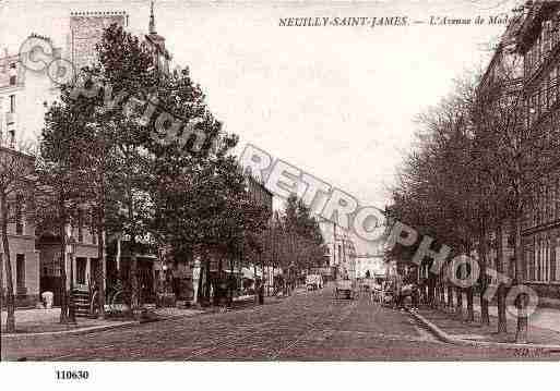 Ville de NEUILLYSURSEINE, carte postale ancienne