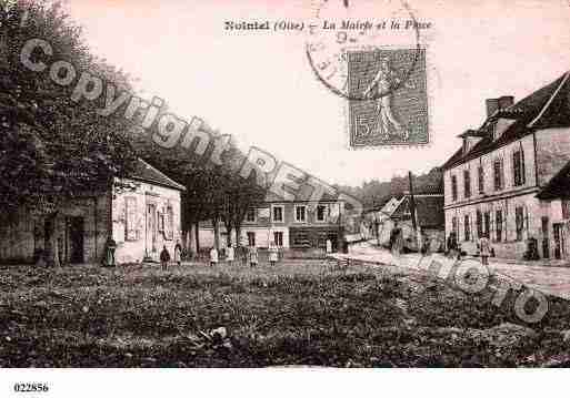 Ville de NOINTEL, carte postale ancienne