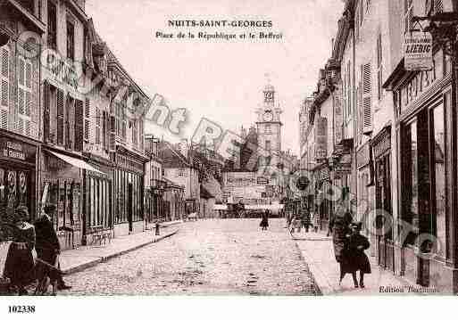 Ville de NUITSSAINTGEORGES, carte postale ancienne