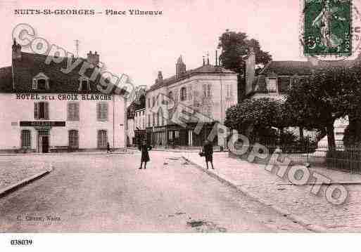 Ville de NUITSSAINTGEORGES, carte postale ancienne