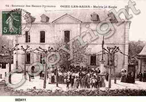 Ville de OGEULESBAINS, carte postale ancienne