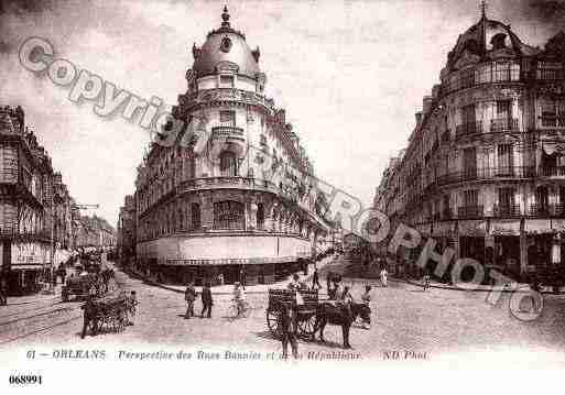 Ville de ORLEANS, carte postale ancienne