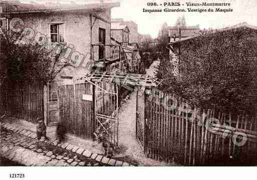 Ville de PARIS18, carte postale ancienne