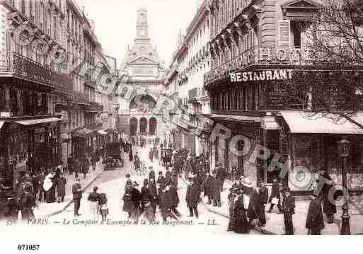 Ville de PARIS9, carte postale ancienne