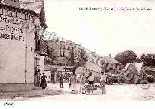 Ville de PELLERIN(LE), carte postale ancienne