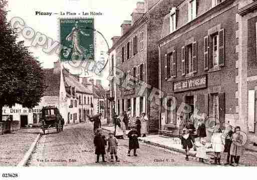 Ville de PLOUAY, carte postale ancienne