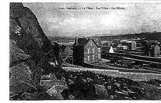 Ville de PLOUGASNOU, carte postale ancienne