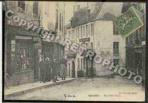 Ville de QUINTIN, carte postale ancienne