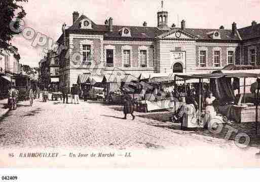 Ville de RAMBOUILLET, carte postale ancienne