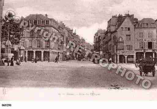 Ville de REIMS, carte postale ancienne