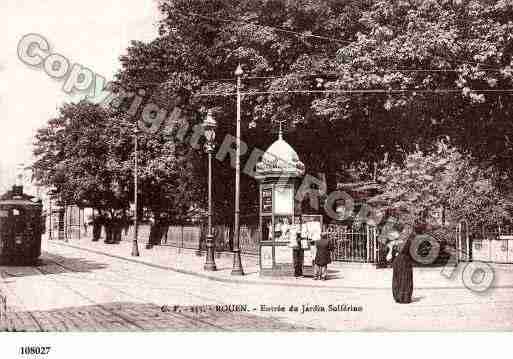 Ville de ROUEN, carte postale ancienne