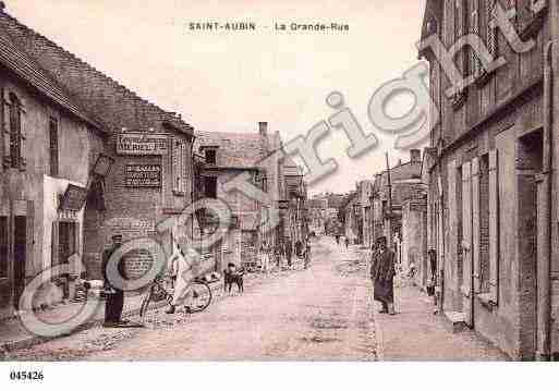 Ville de SAINTAUBIN, carte postale ancienne