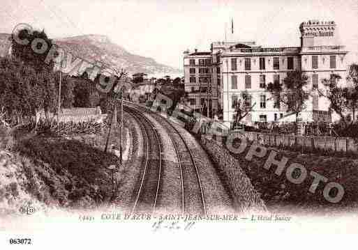 Ville de SAINTJEANCAPFERRAT, carte postale ancienne Ville de SAINTJEANCAPFERRAT, carte postale ancienne
